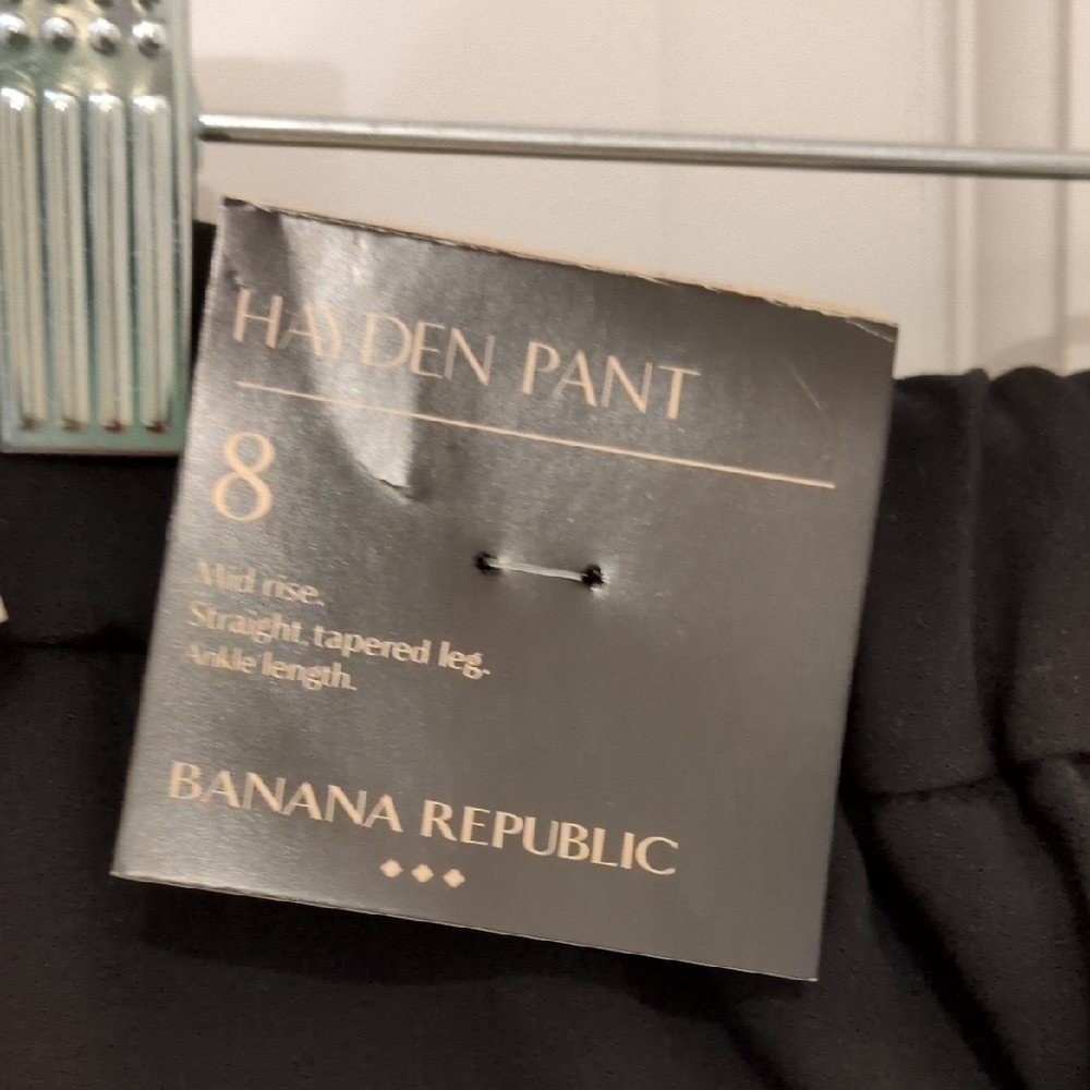 Banana Republic Factory Hayden Black Ankle Pants